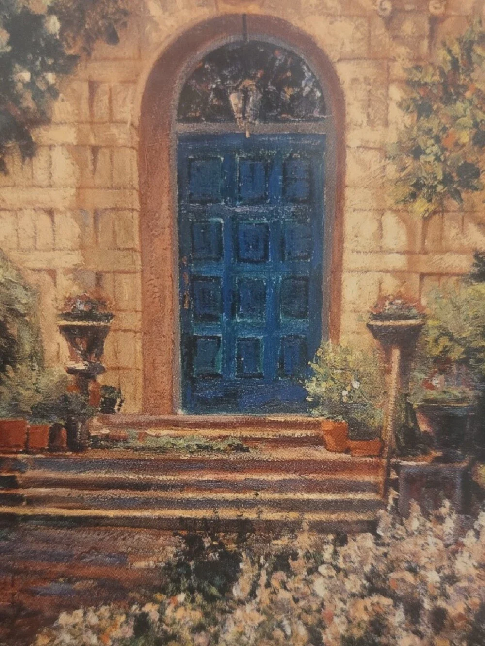 Sunlight & Shadows 8 X 10 Matted Print By Van Martin.